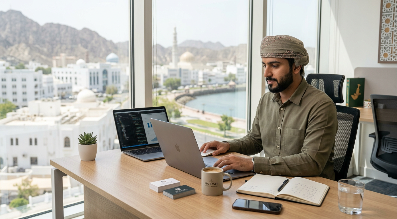 Business Cards for Freelancers and Consultants in Oman