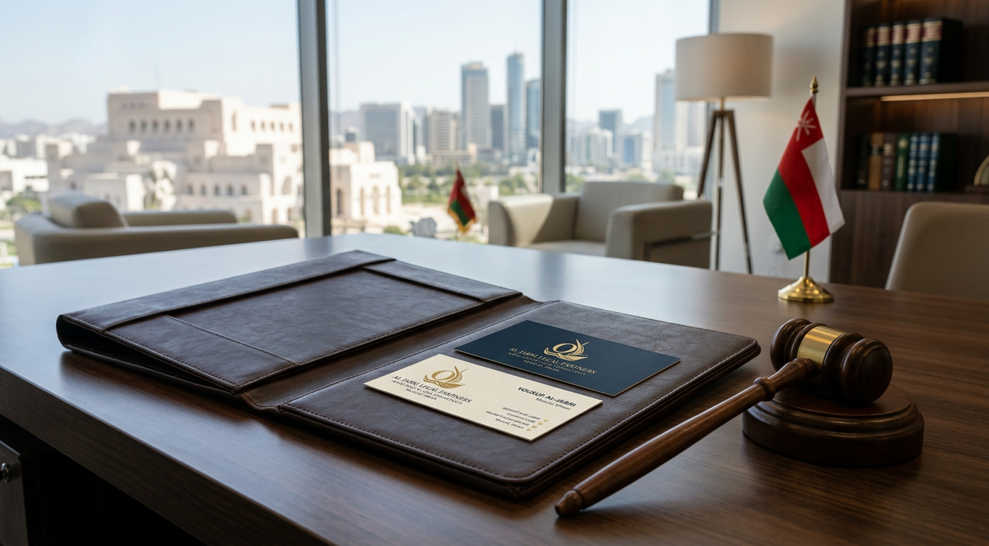 Business Cards for Law Firms and Legal Professionals in Oman