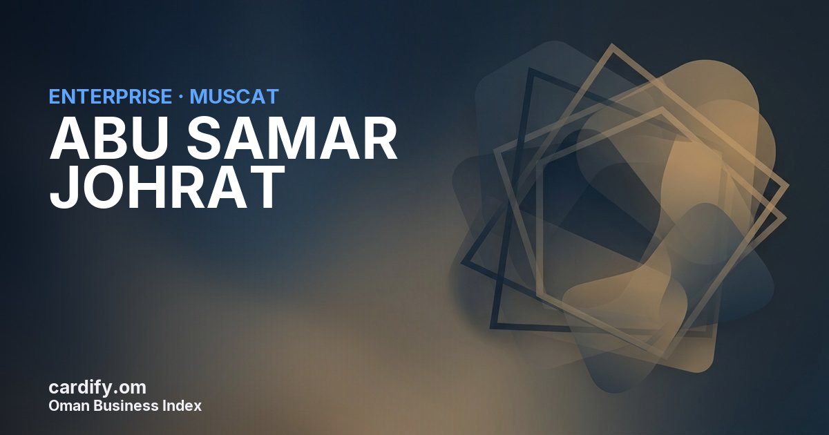 ABU SAMAR JOHRAT, Other in Muscat, Oman