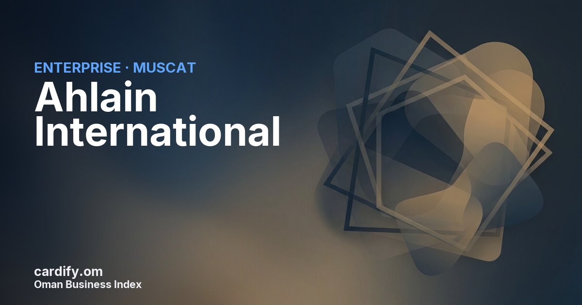 Ahlain International, Other in Muscat, Oman