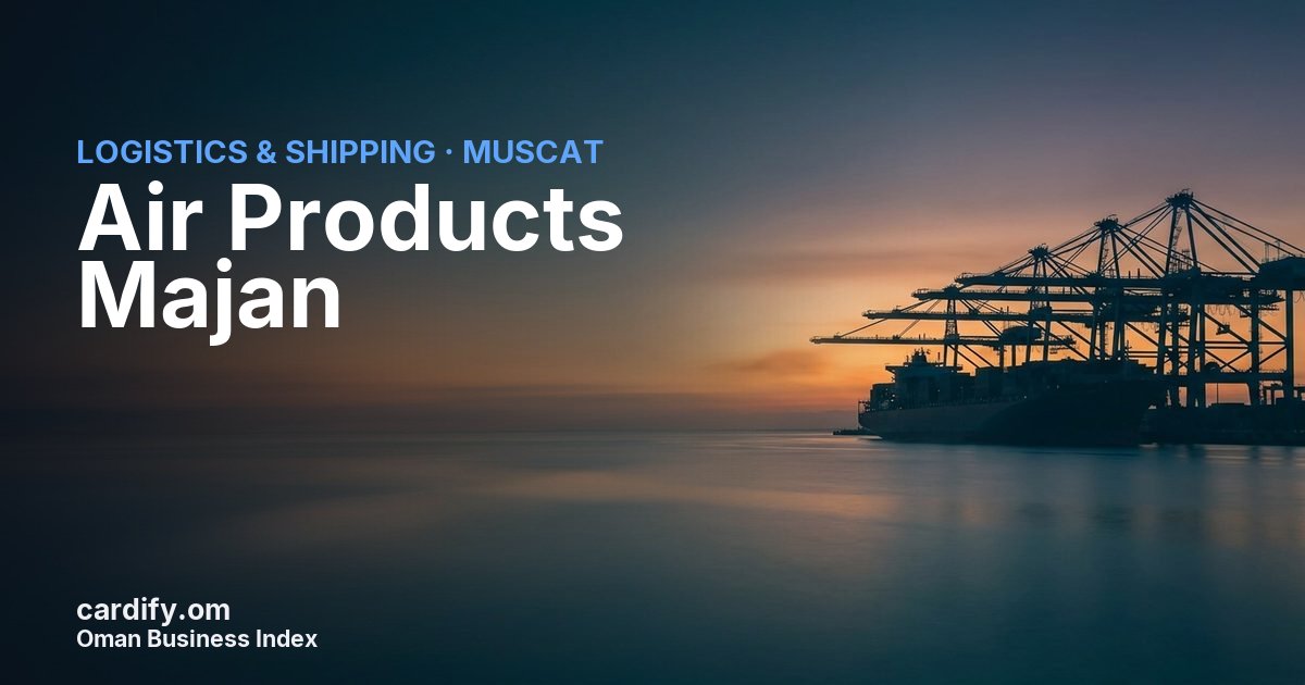 Air Products Majan SPC, Logistics & Shipping in Muscat, Oman