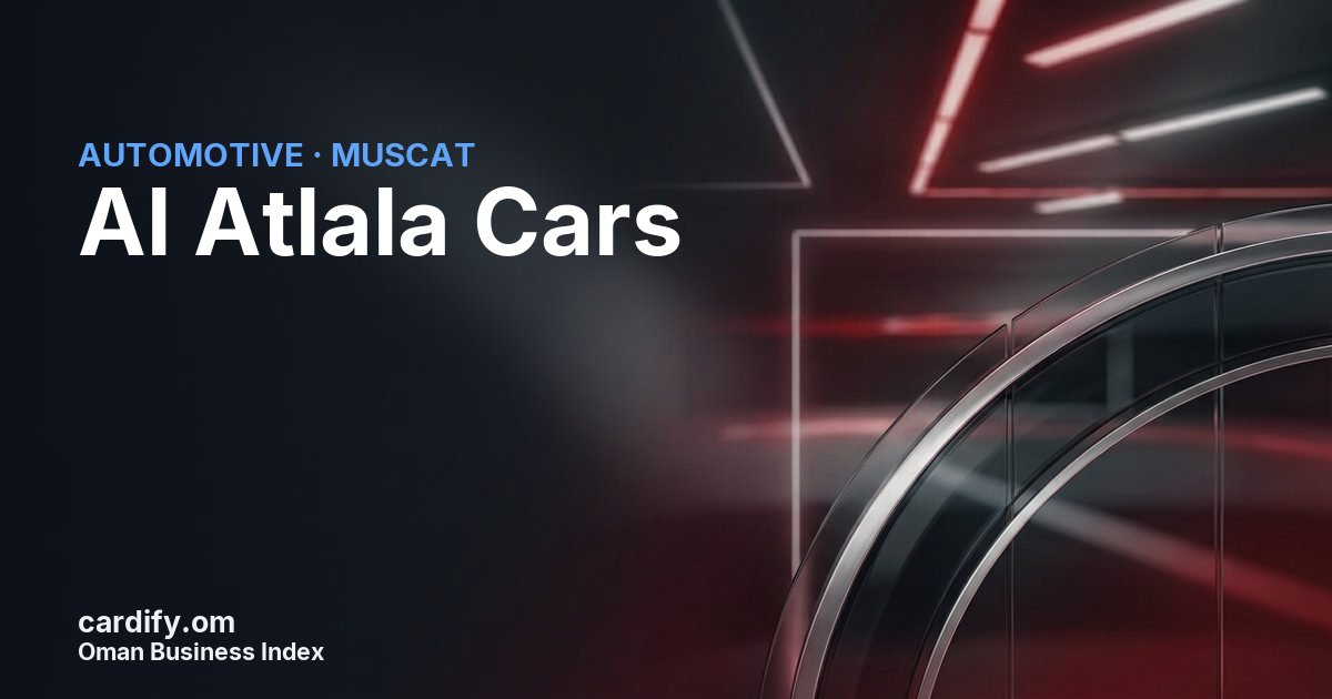 Al Atlala Cars SPC, Automotive in Muscat, Oman