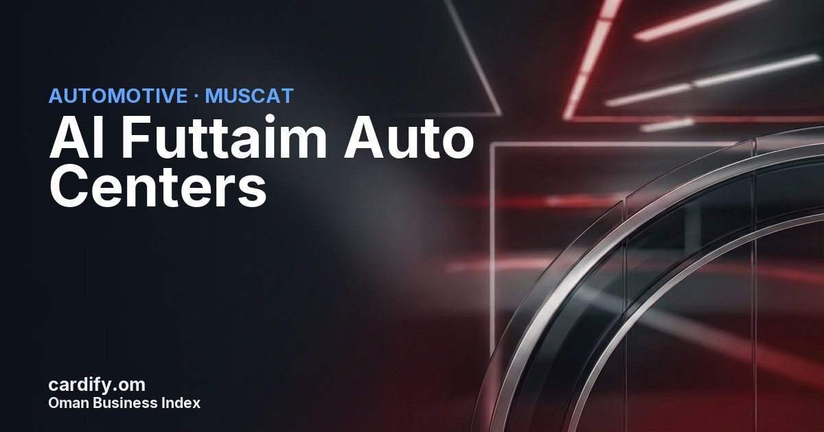 Al Futtaim Auto Centers LLC, Automotive in Muscat, Oman