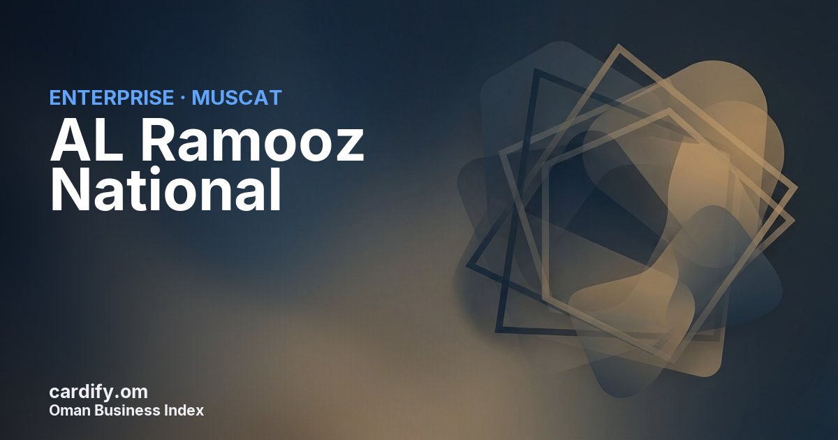 AL Ramooz National, Other in Muscat, Oman