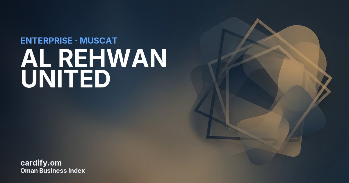AL REHWAN UNITED L.L.C., Other in Muscat, Oman