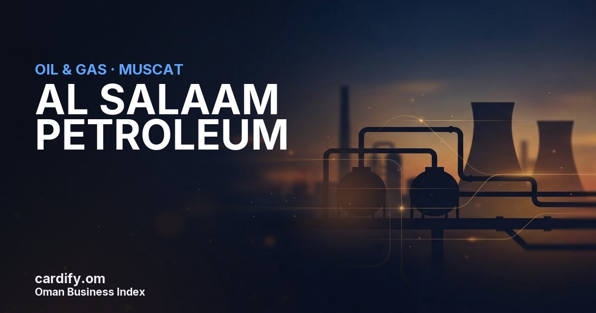 AL SALAAM PETROLEUM L.L.C, Oil & Gas in Muscat, Oman