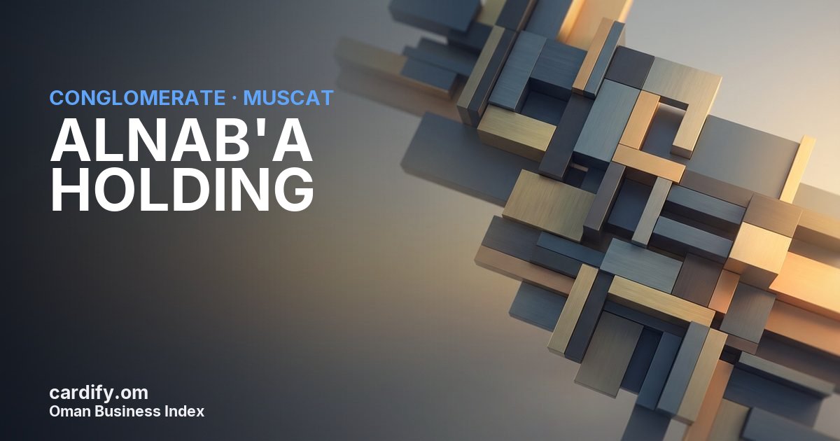 ALNAB'A HOLDING L.L.C., Conglomerate in Muscat, Oman