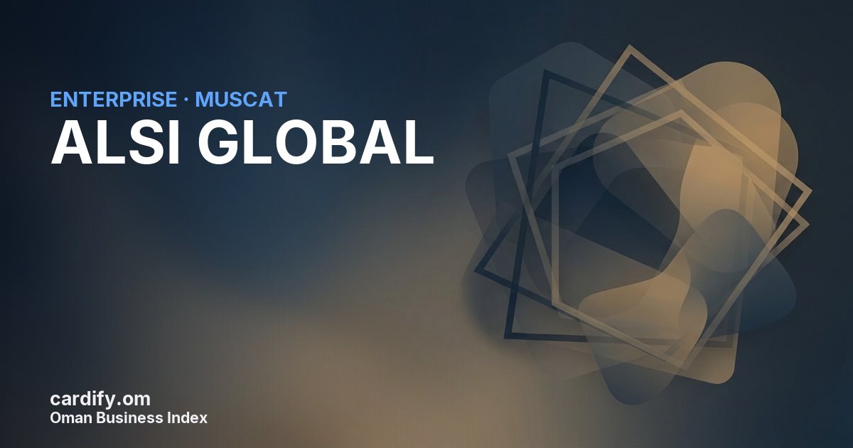 ALSI GLOBAL LLC, Other in Muscat, Oman