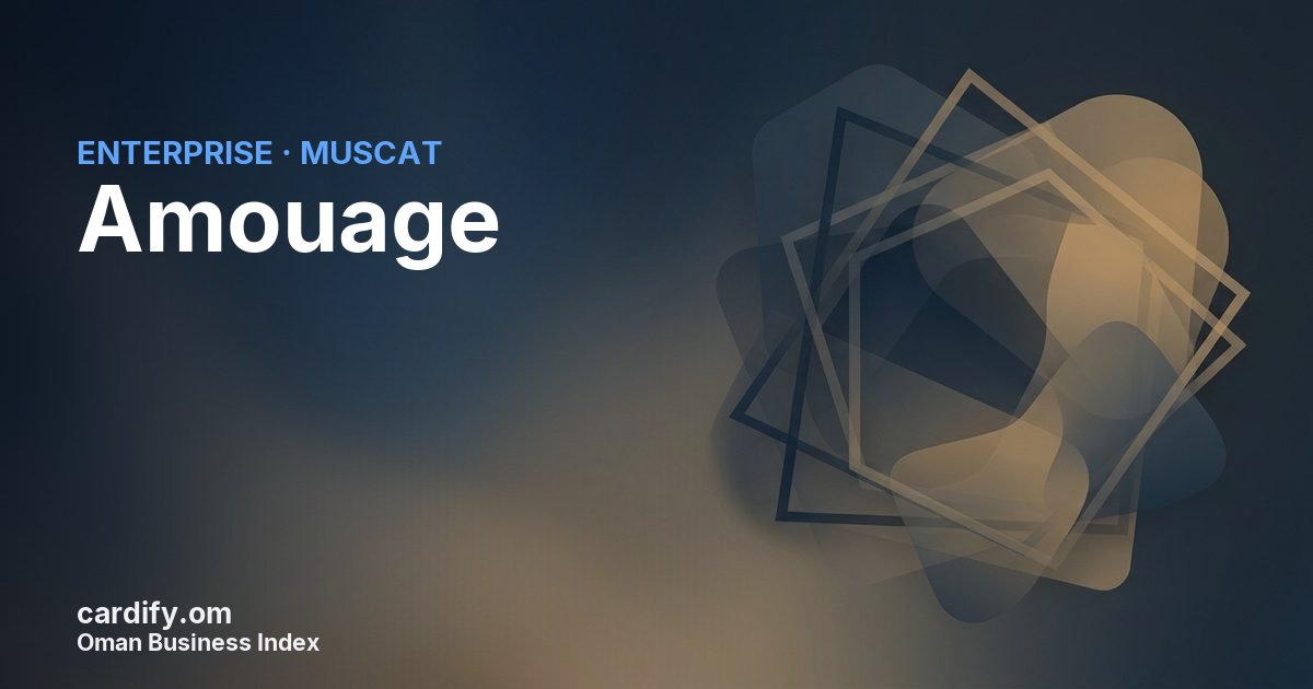 Amouage S.A.O.C., Other in Muscat, Oman