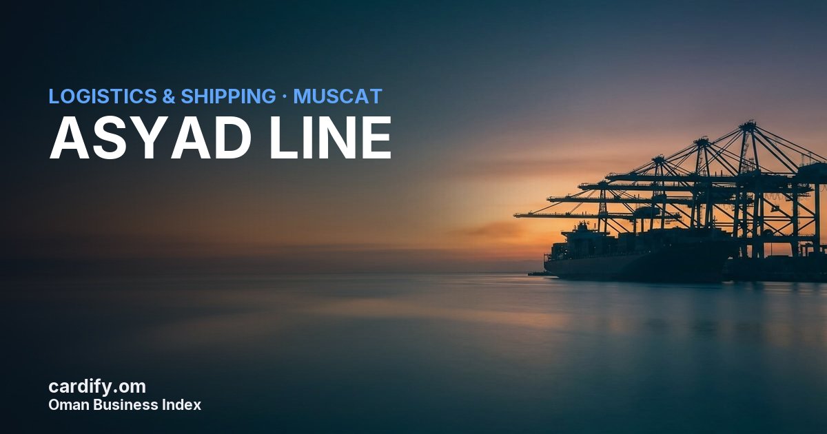 ASYAD LINE  L.L.C, Logistics & Shipping in Muscat, Oman