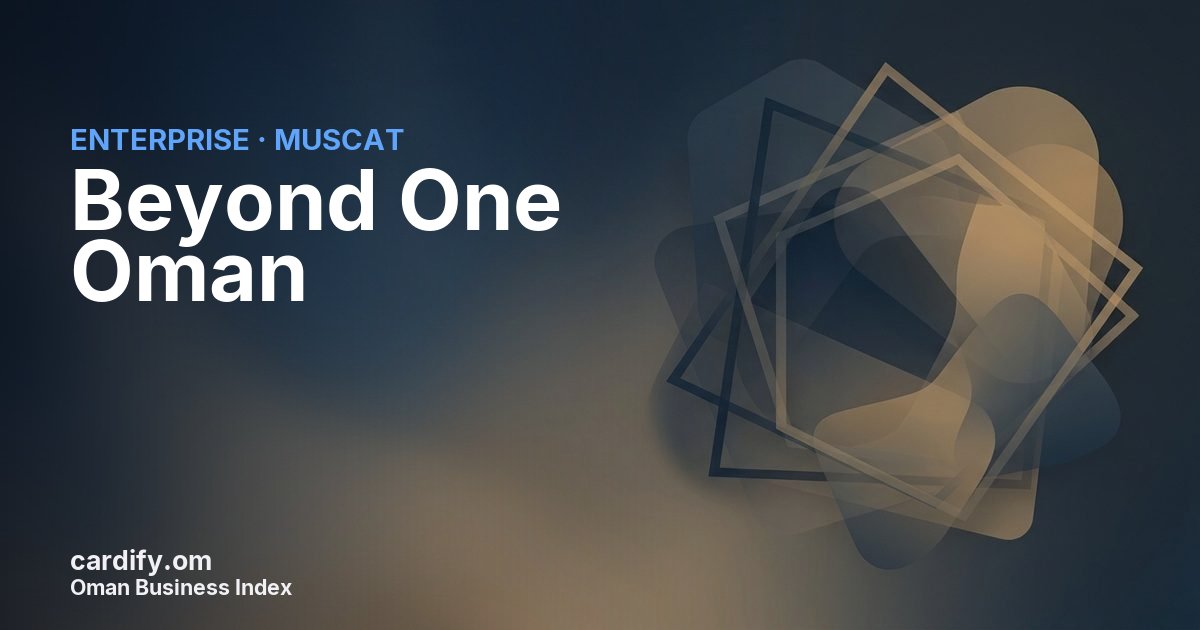 Beyond One Oman, Other in Muscat, Oman