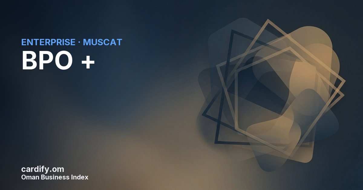 BPO + L.L.C., Other in Muscat, Oman