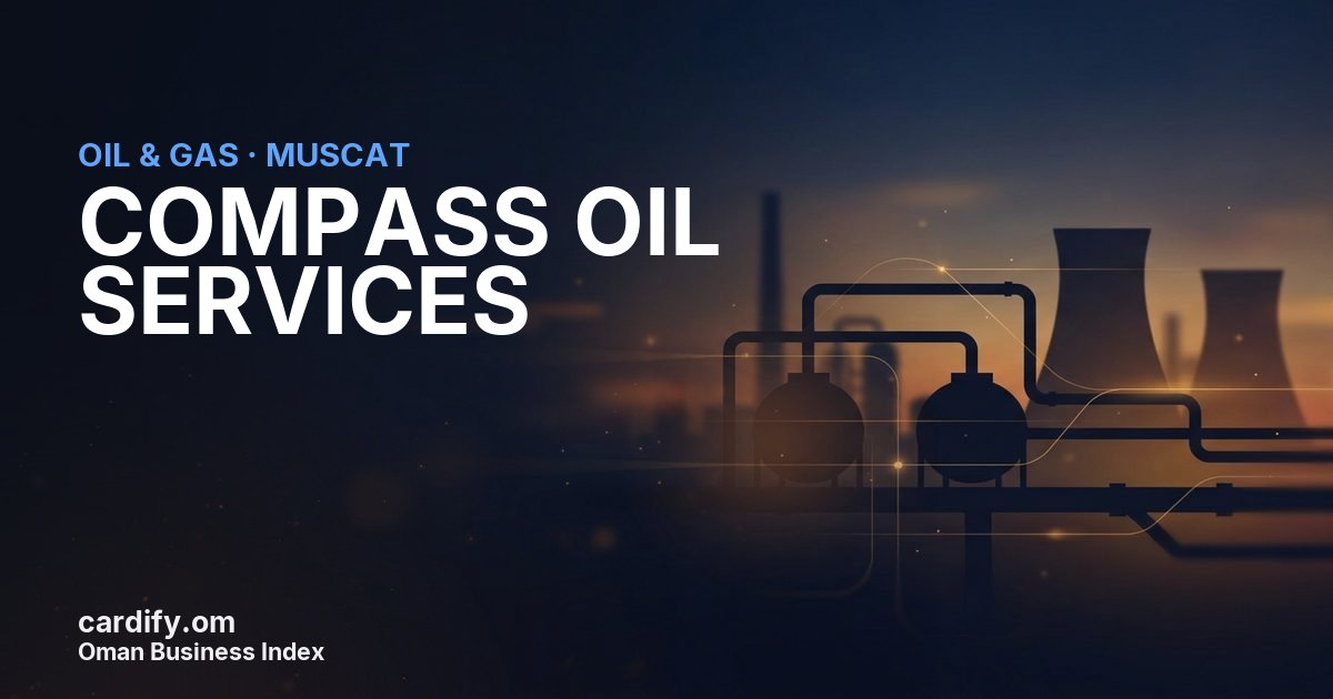 COMPASS OIL SERVICES, Oil & Gas in Muscat, Oman