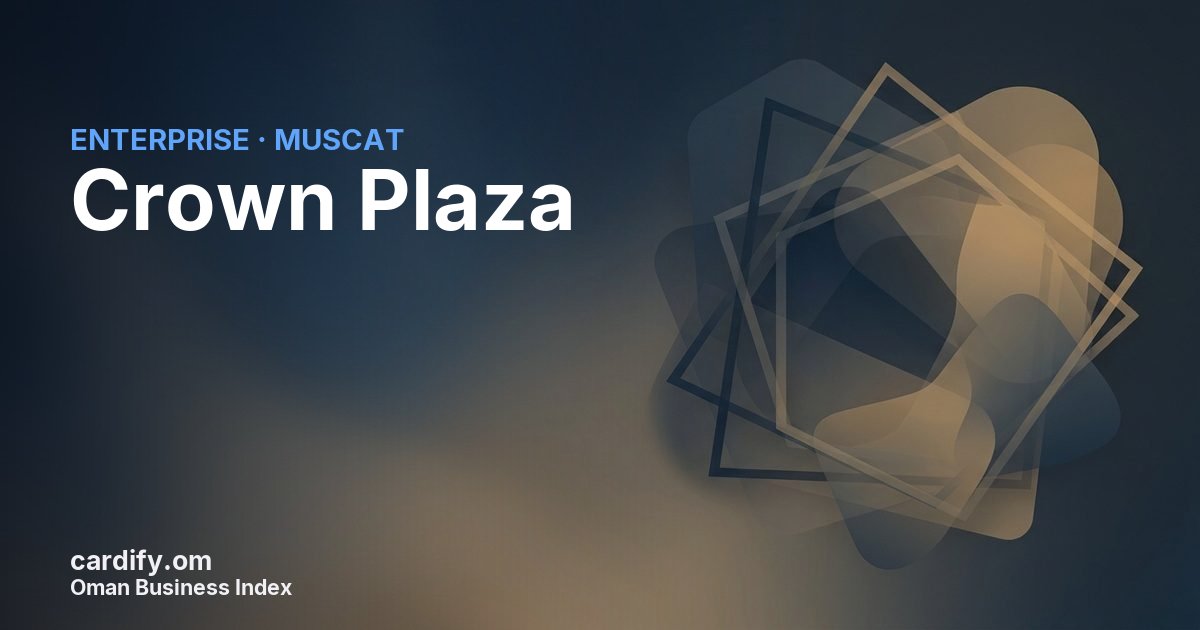 Crown Plaza, Other in Muscat, Oman