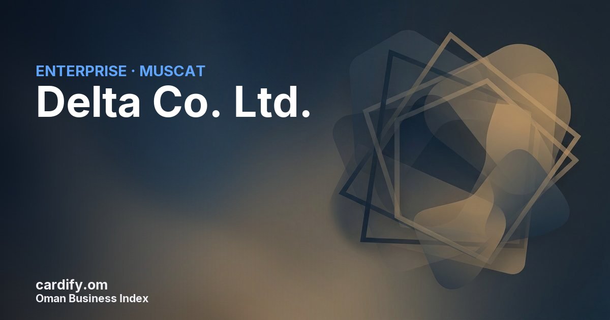 Delta Co. Ltd. LLC, Other in Muscat, Oman