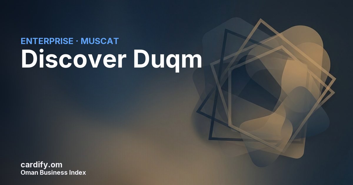 Discover Duqm, Other in Muscat, Oman