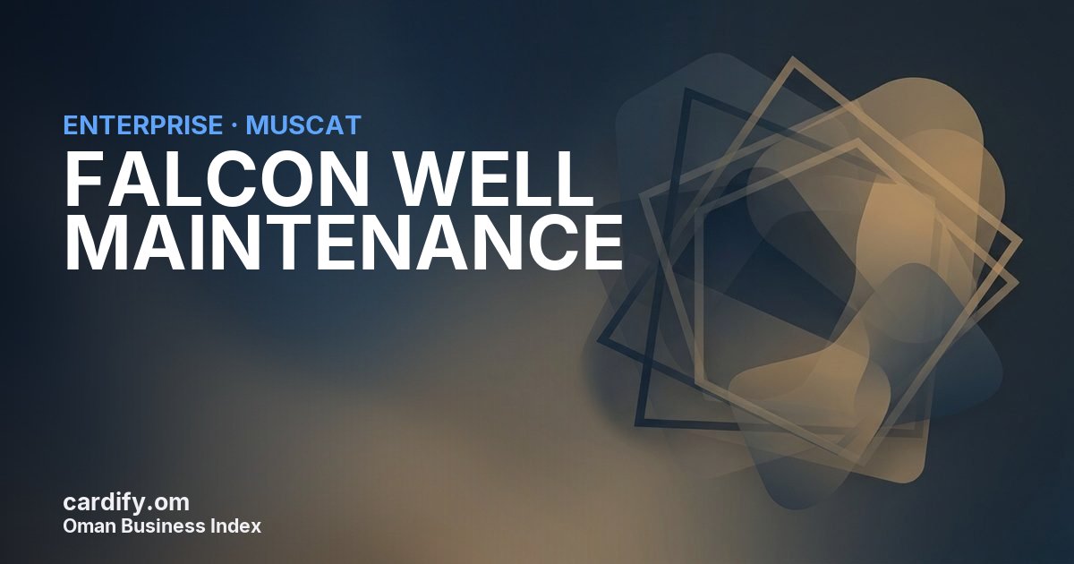 FALCON WELL MAINTENANCE LLC, Other in Muscat, Oman