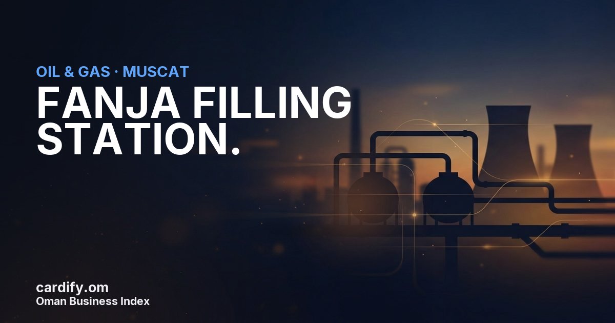 FANJA FILLING STATION., Oil & Gas in Muscat, Oman
