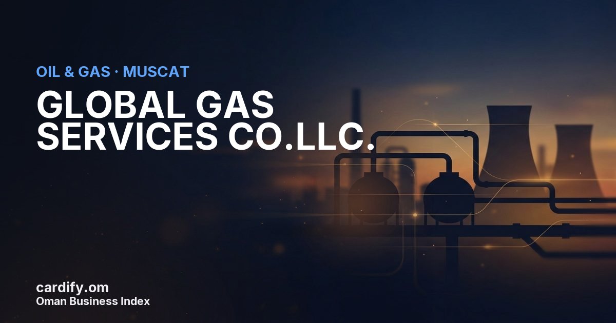 GLOBAL GAS SERVICES CO.LLC., Oil & Gas in Muscat, Oman