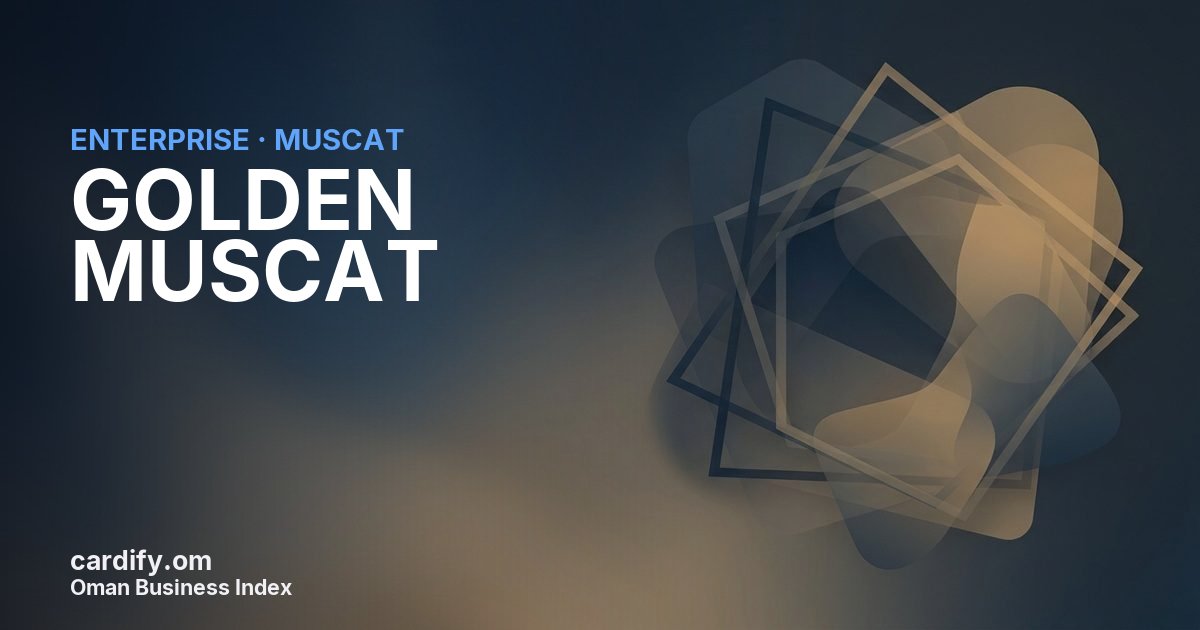 GOLDEN MUSCAT LLC, Other in Muscat, Oman