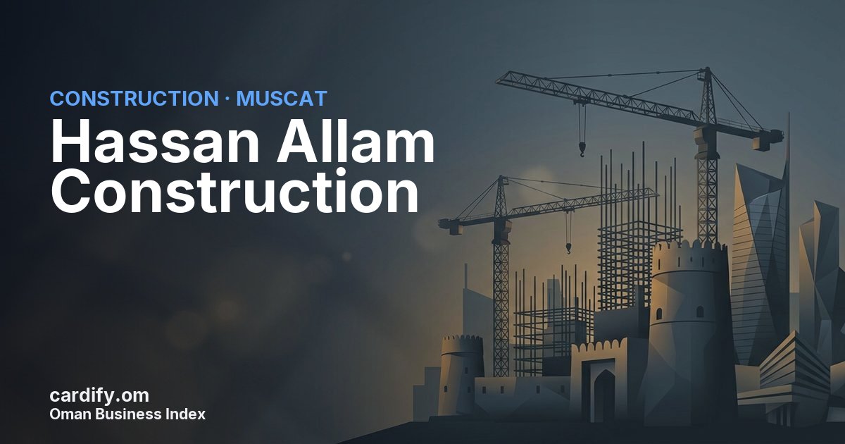 Hassan Allam Construction (Oman Branch), Construction in Muscat, Oman