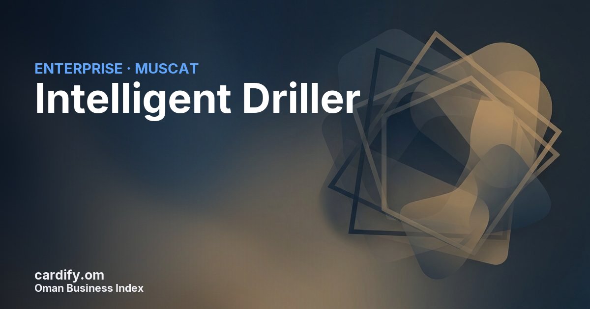 Intelligent Driller LLC, Other in Muscat, Oman