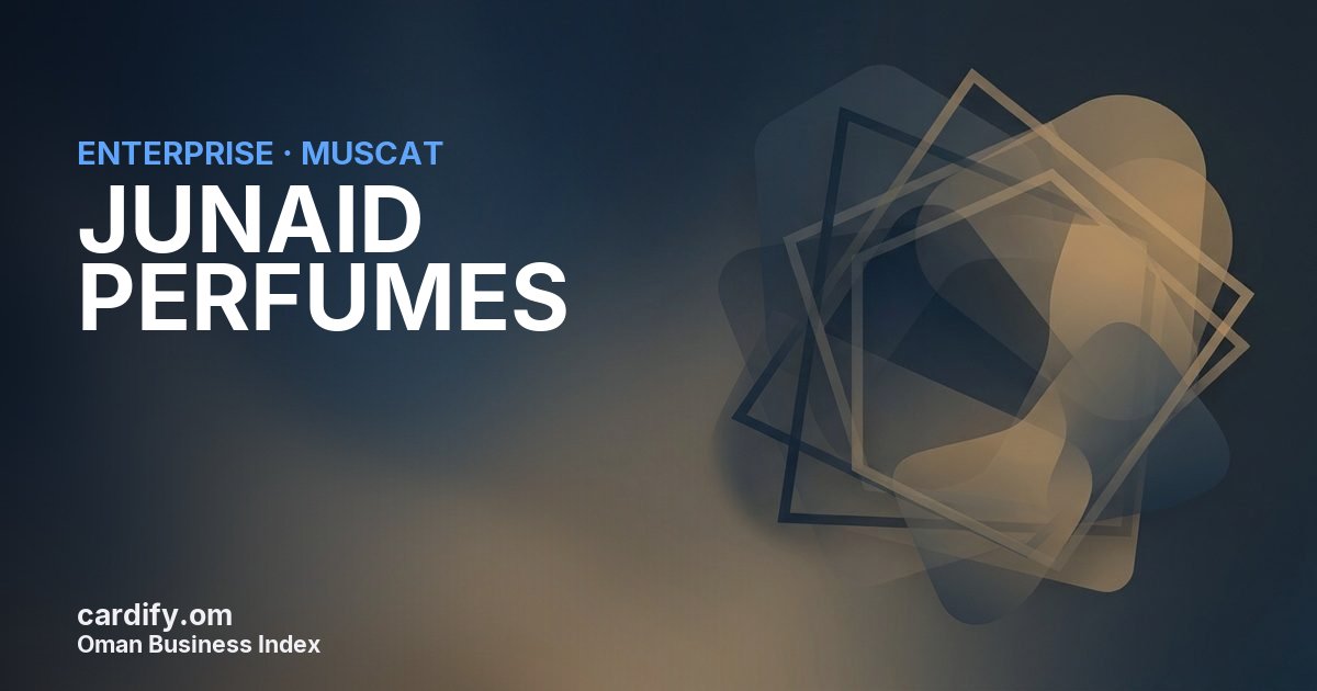 JUNAID PERFUMES L.L.C, Other in Muscat, Oman