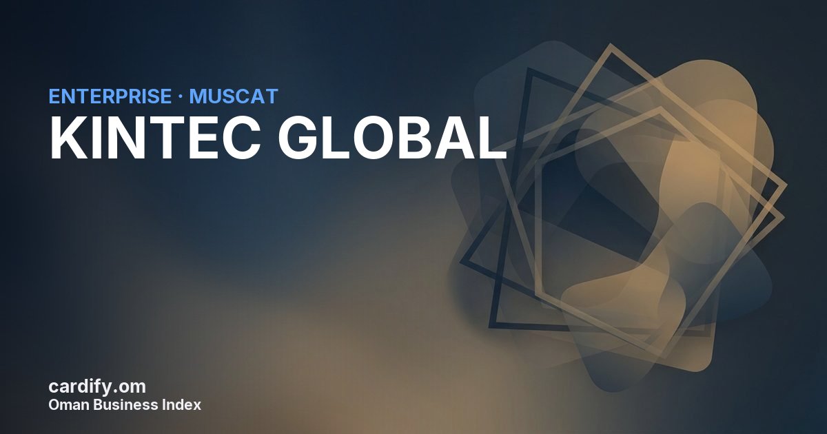 KINTEC GLOBAL LLC, Other in Muscat, Oman
