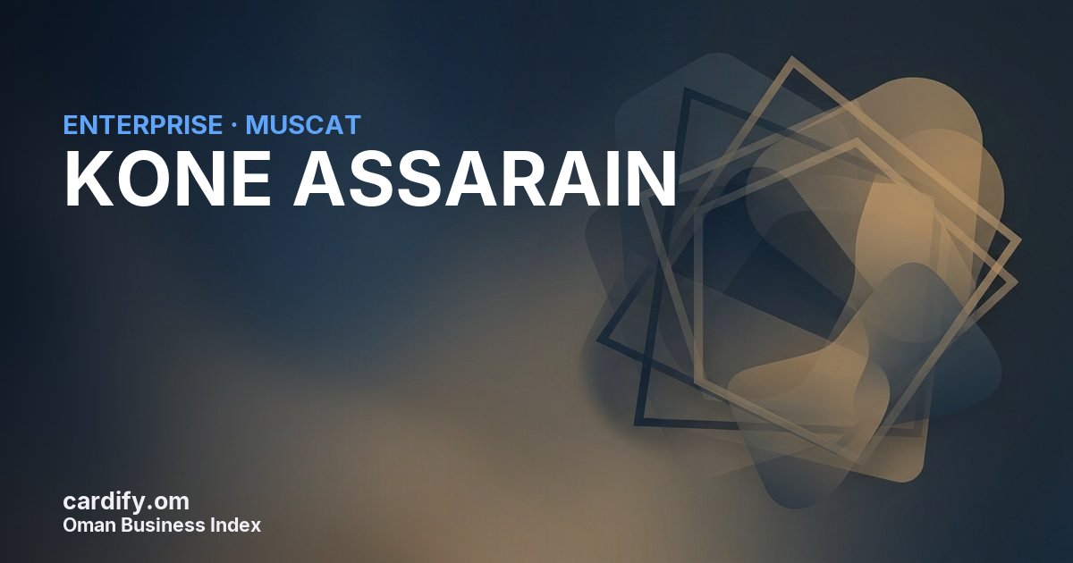 KONE ASSARAIN L.L.C., Other in Muscat, Oman