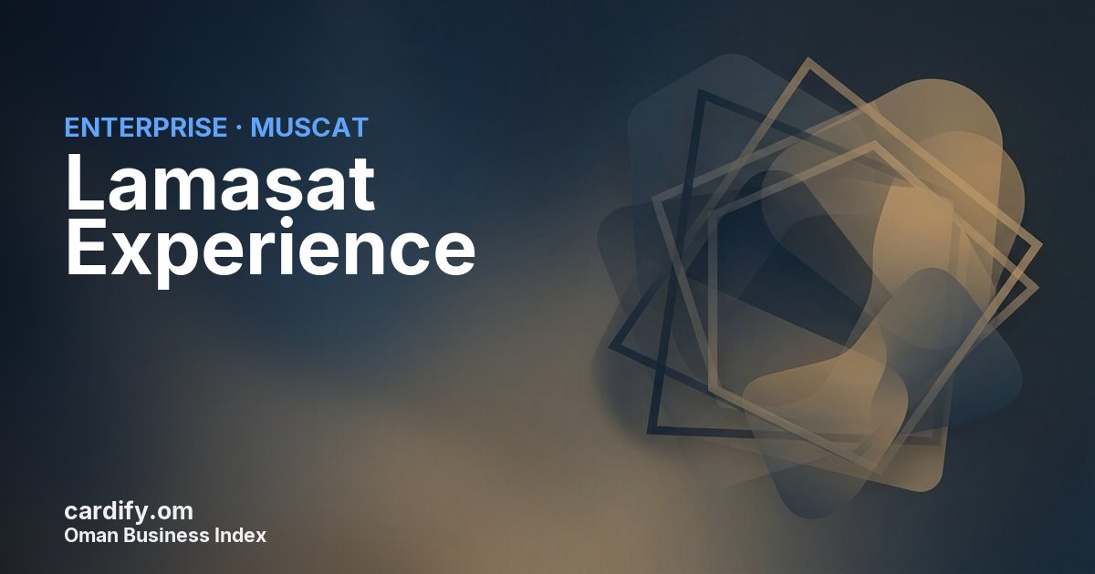 Lamasat Experience LLC, Other in Muscat, Oman