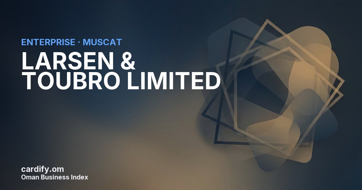 LARSEN & TOUBRO LIMITED, Other in Muscat, Oman