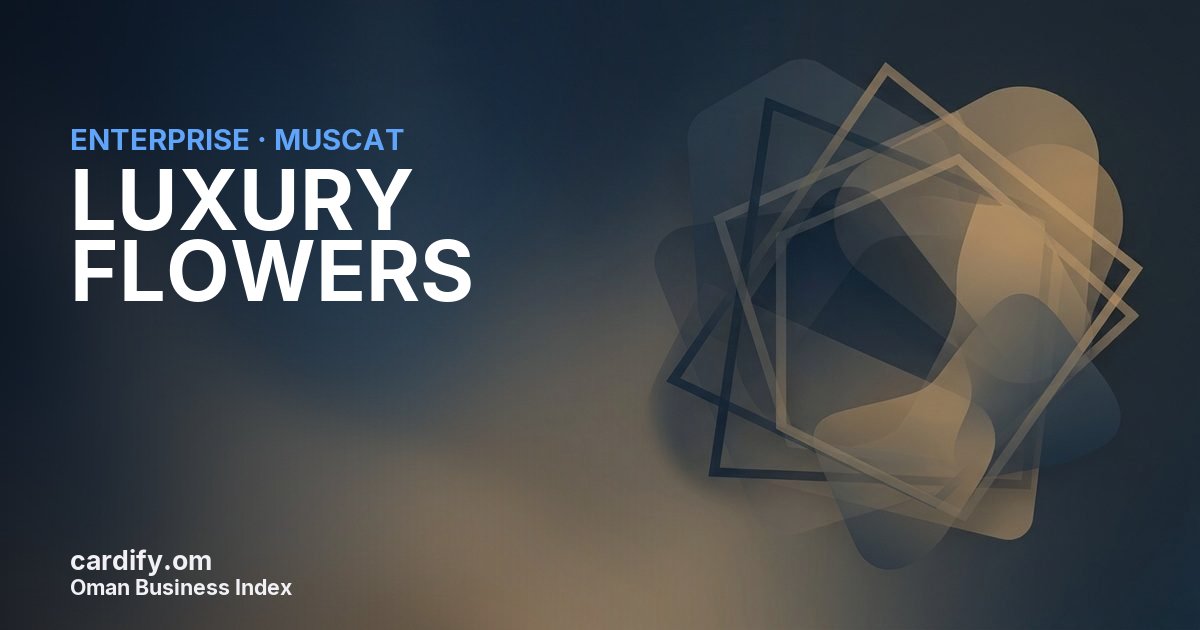 LUXURY FLOWERS SPC, Other in Muscat, Oman