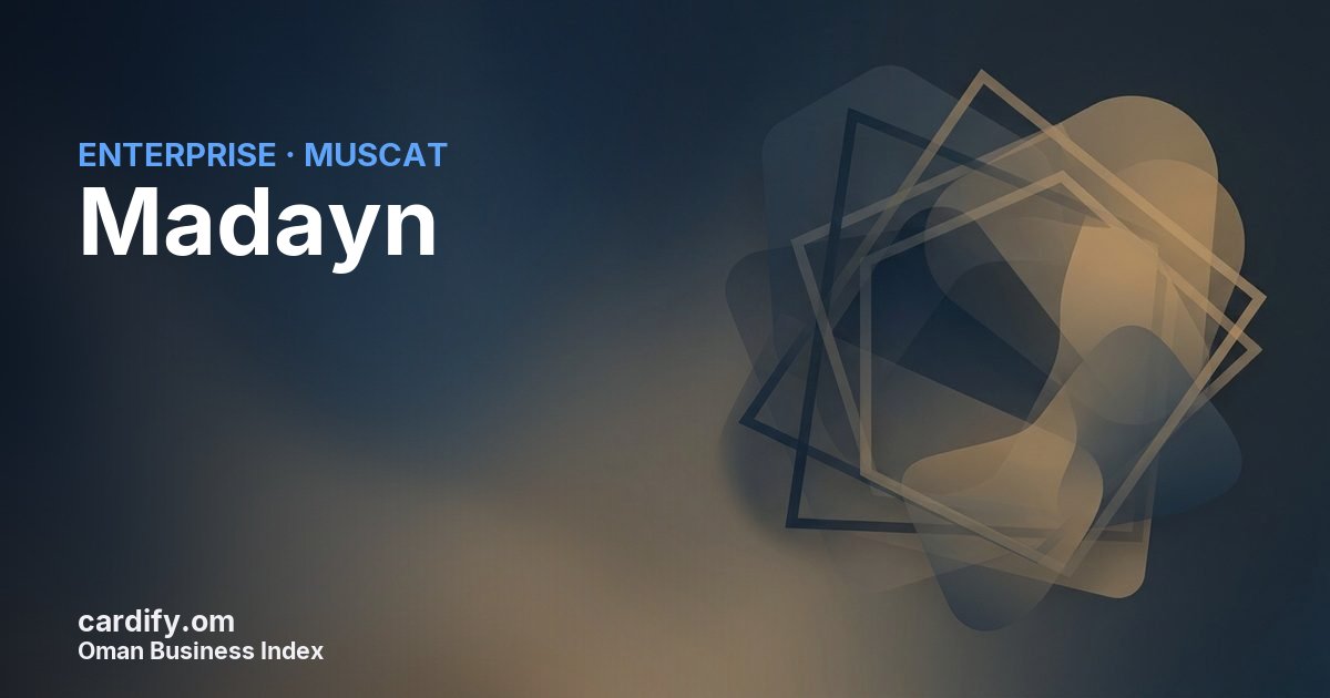 Madayn, Other in Muscat, Oman