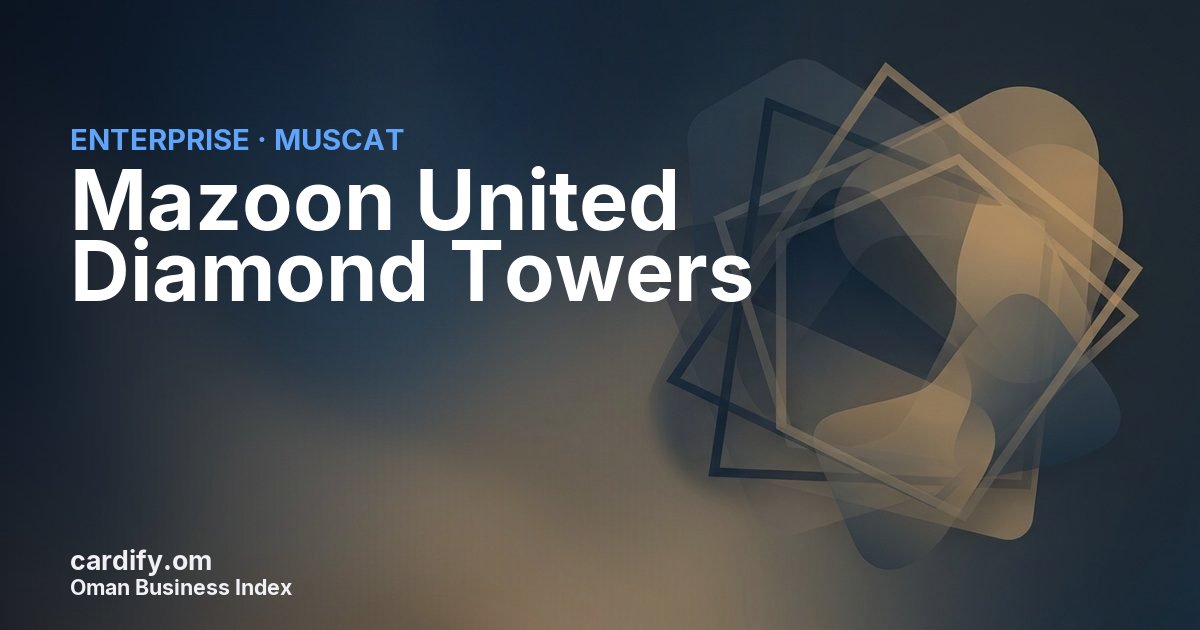 Mazoon United Diamond Towers, Other in Muscat, Oman