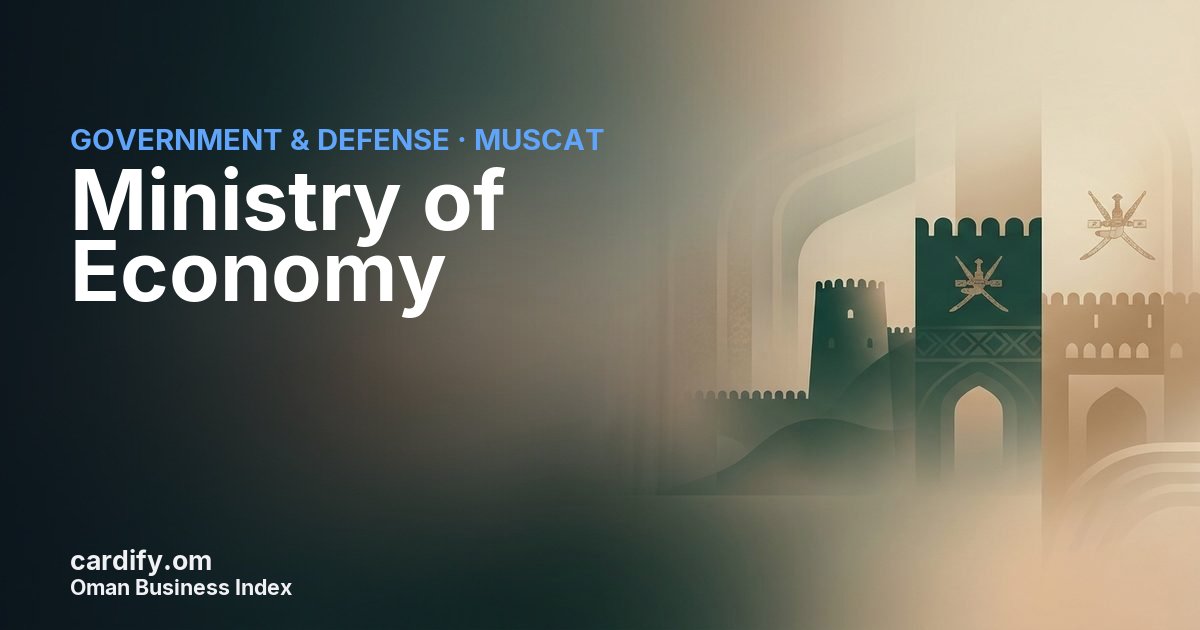 Ministry of Economy, Government & Defense in Muscat, Oman