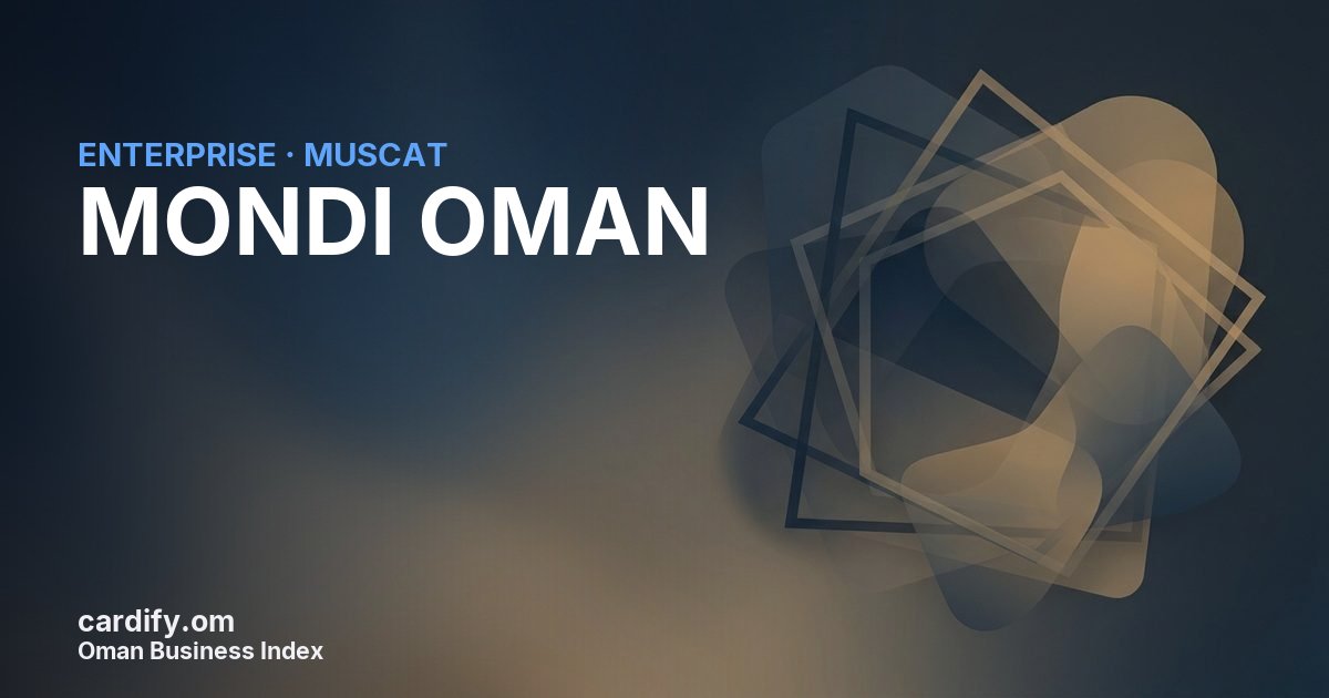 MONDI OMAN L.L.C., Other in Muscat, Oman