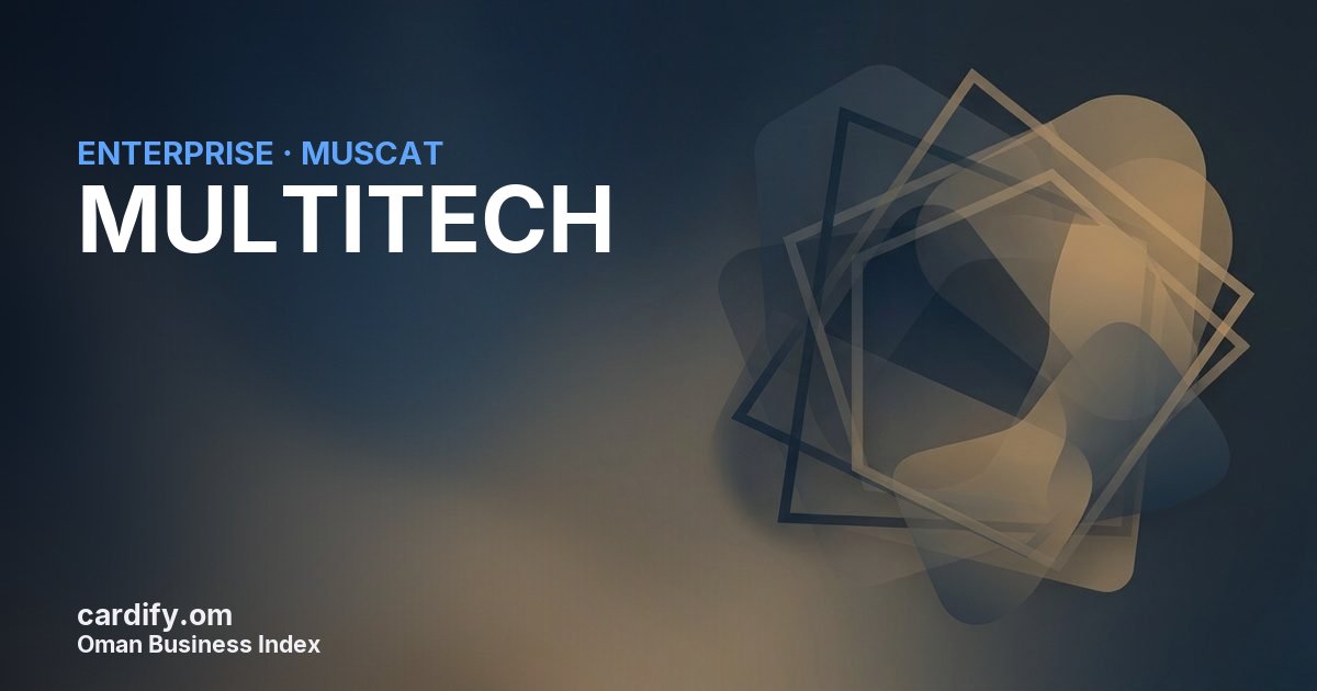 MULTITECH L.L.C., Other in Muscat, Oman