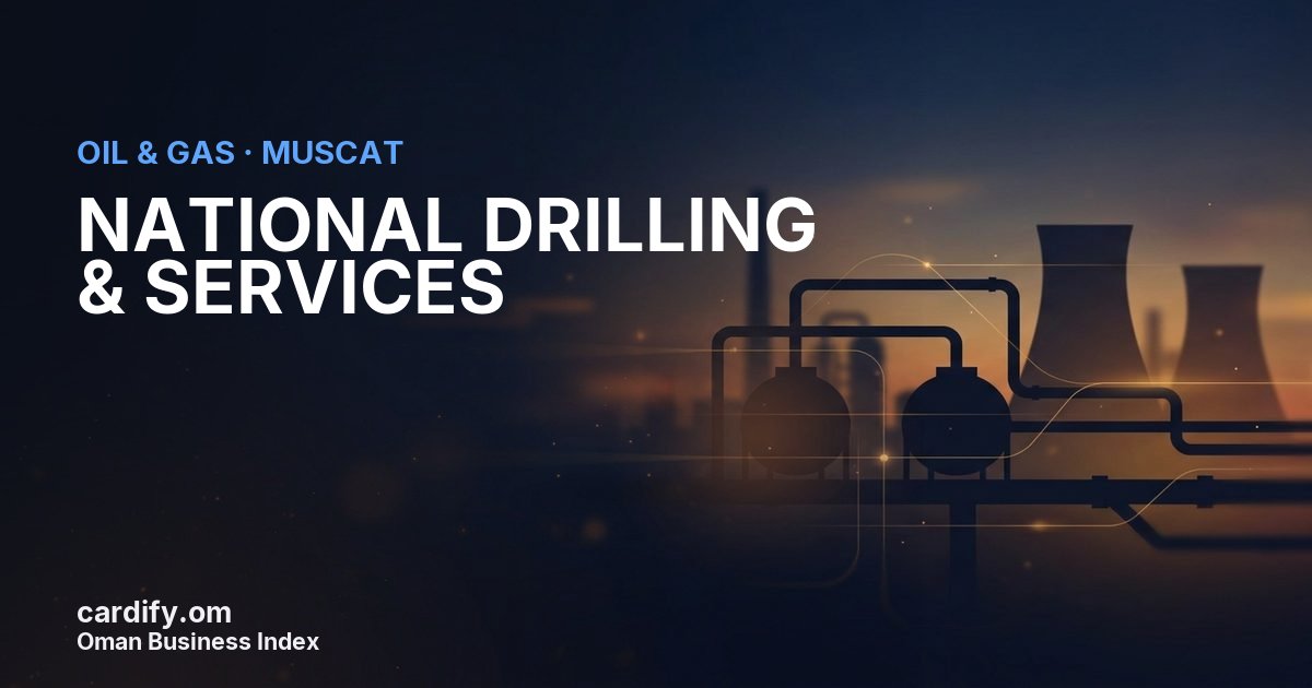 NATIONAL DRILLING & SERVICES SAOC, Oil & Gas in Muscat, Oman