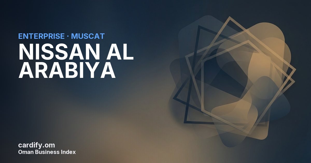 NISSAN AL ARABIYA, Other in Muscat, Oman