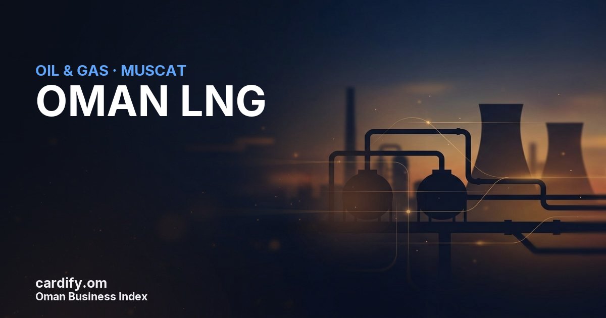 OMAN LNG L.L.C., Oil & Gas in Muscat, Oman