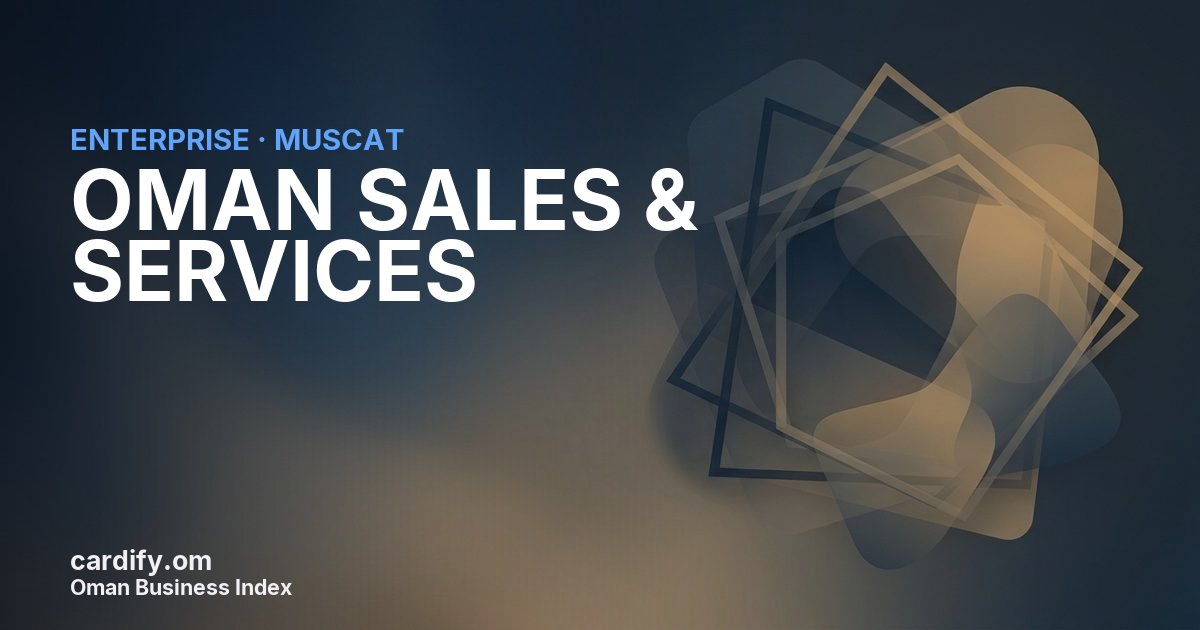 OMAN SALES & SERVICES L.L.C., Other in Muscat, Oman