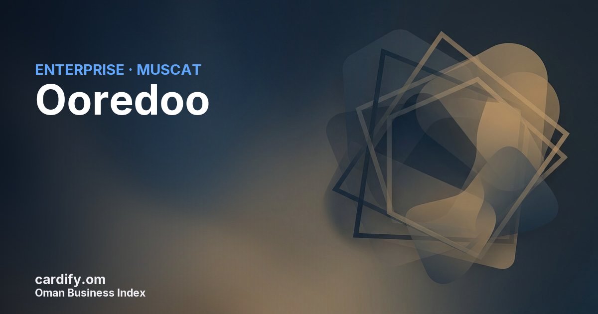 Ooredoo, Other in Muscat, Oman