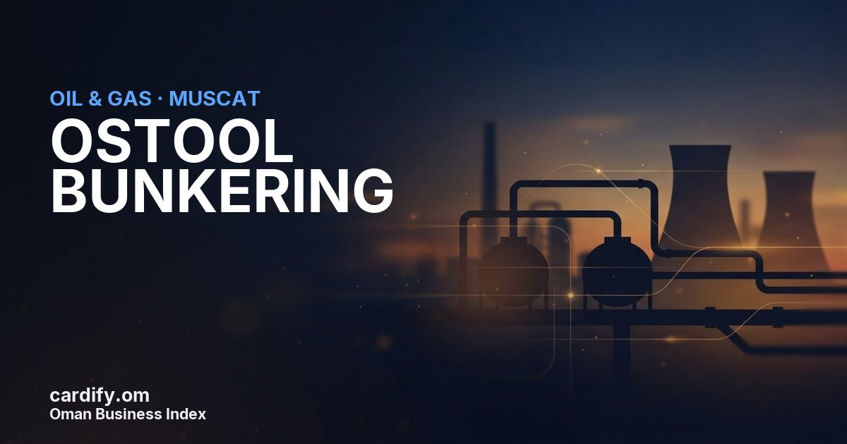 OSTOOL BUNKERING, Oil & Gas in Muscat, Oman