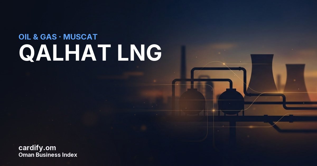 QALHAT LNG S.A.O.C., Oil & Gas in Muscat, Oman