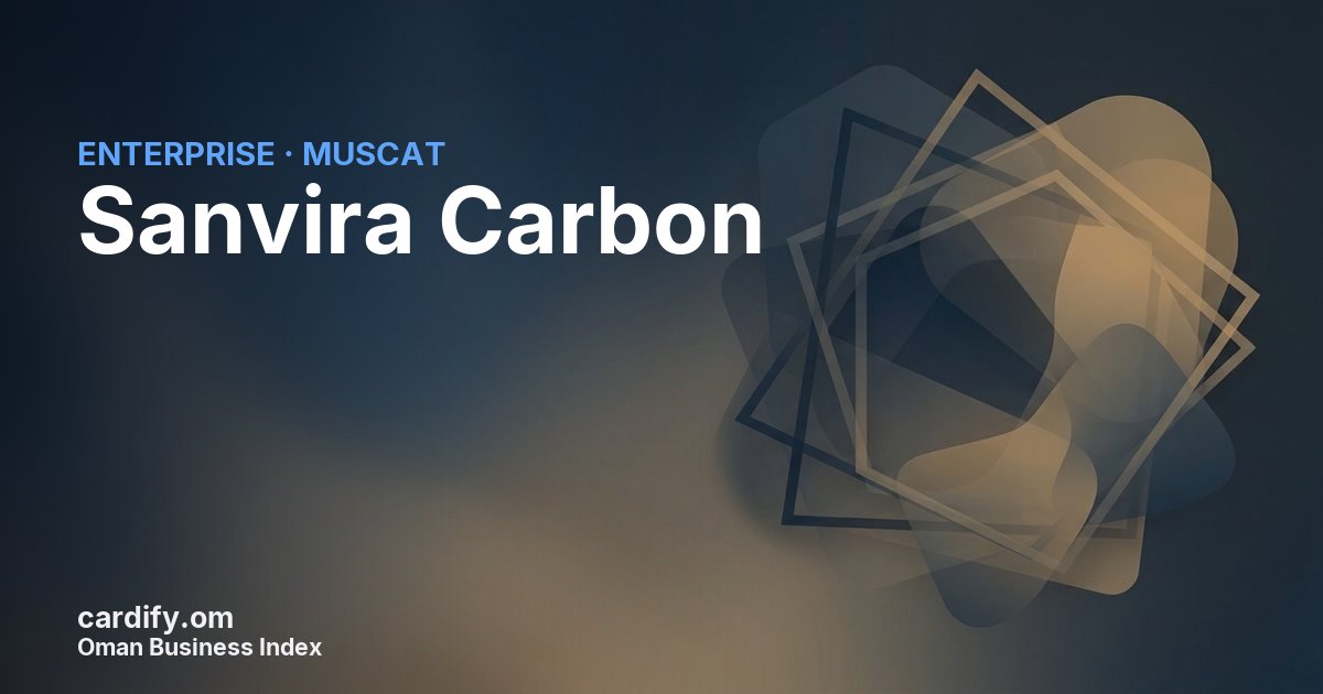 Sanvira Carbon (FZC), Other in Muscat, Oman