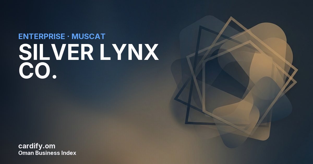 SILVER LYNX CO. L.L.C., Other in Muscat, Oman