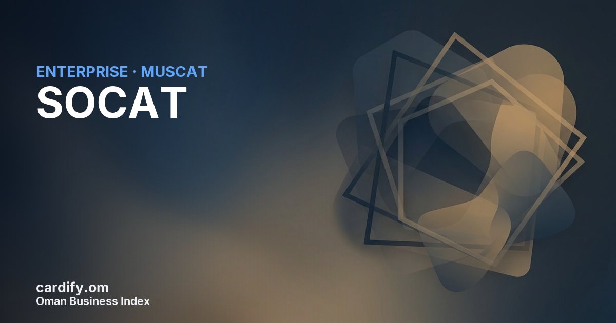 SOCAT LLC, Other in Muscat, Oman