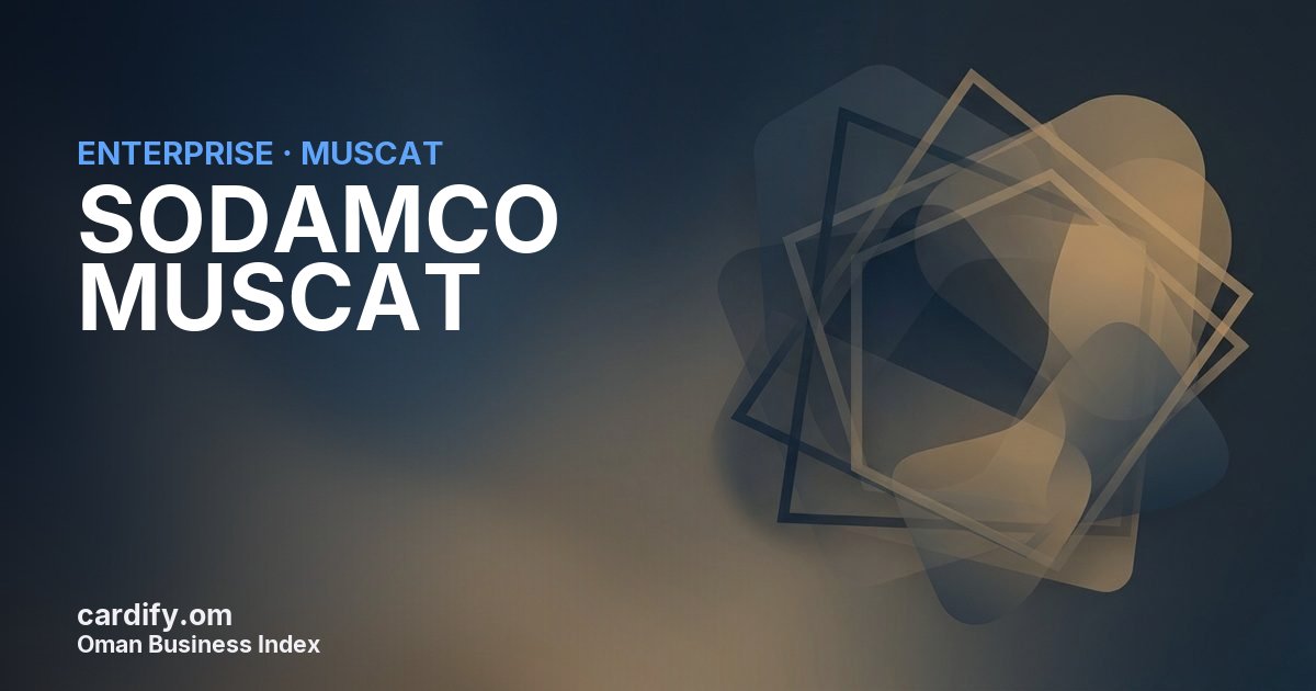 SODAMCO MUSCAT LLC, Other in Muscat, Oman
