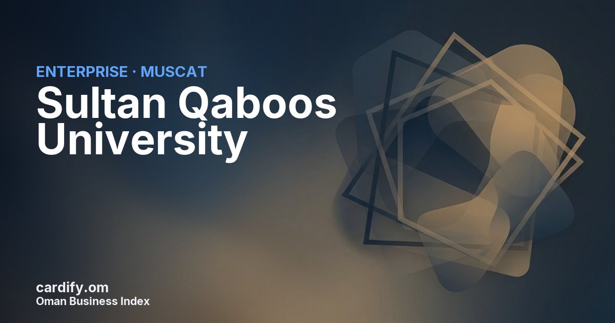 Sultan Qaboos University, Other in Muscat, Oman