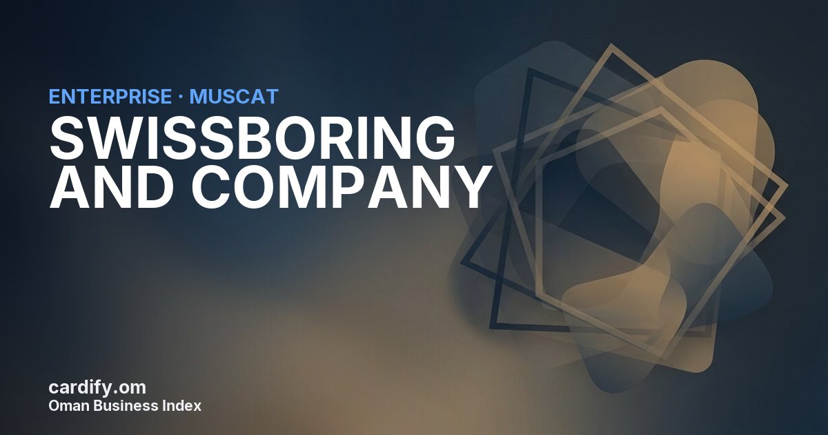 SWISSBORING AND COMPANY L.L.C., Other in Muscat, Oman